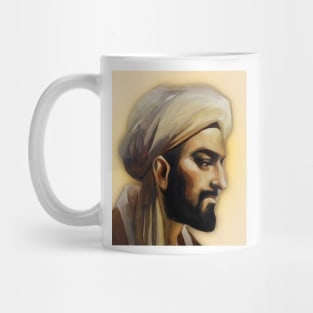 Ibn Khaldun Portrait | Ibn Khaldun Artwork Mug